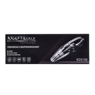 Акумулаторна прахосмукачка KraftDele KD5158/ 120W