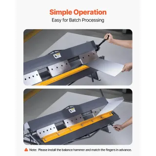 Машина за огъване на ламарина VEVOR W1.5x1220Z/ 1220 мм Машина за огъване на ламарина VEVOR W1.5x1220Z/ 1220 мм