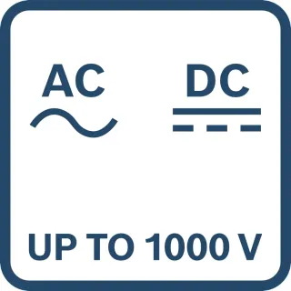Амперклещи Bosch GFM 1000-15 + MH 1/ 1000V