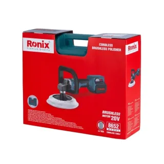 Акумулаторна полирмашина Ronix 8652/ 20V/ 4Ah