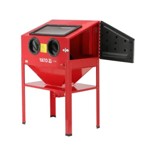Пневматична пясъкоструйна камера Yato YT-55841/ 8.2 bar/ 220 л Пневматична пясъкоструйна камера Yato YT-55841/ 8.2 bar/ 220 л