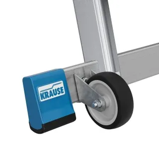 Алуминиева телескопична стълба с платформа KRAUSE SkyMatic/ 1x3-5 Алуминиева телескопична стълба с платформа KRAUSE SkyMatic/ 1x3-5