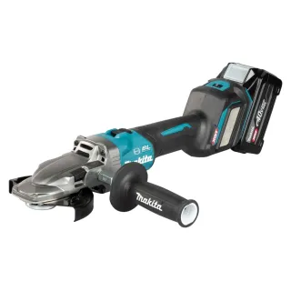 Акумулаторен ъглошлайф с плоска глава Makita GA055GZ/ 40V