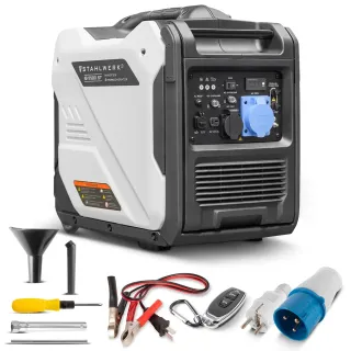 Бензинов инверторен генератор STAHLWERK IG-5500 ST / 5.5 kW/ 11 л