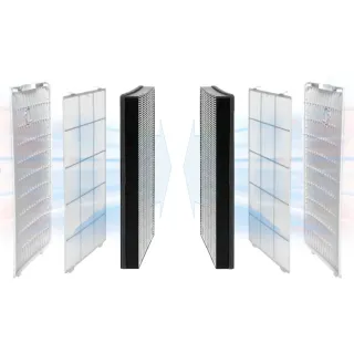 Дизайнерски пречиствател на въздух TROTEC AirgoClean® 200 E/ 38W Дизайнерски пречиствател на въздух TROTEC AirgoClean® 200 E/ 38W