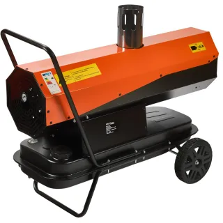 Дизелов калорифер KraftDele KD5961/ с термостат/ 30kW/ 18л / 520 м³/ч Дизелов калорифер KraftDele KD5961/ с термостат/ 30kW/ 18л / 520 м³/ч