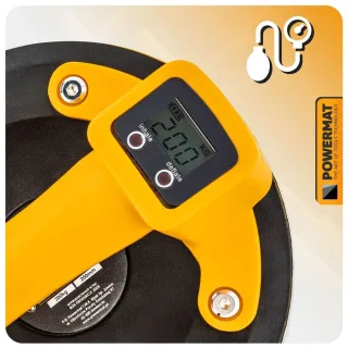 Акумулаторна вендуза POWERMAT PM-APPS-200M с LED дисплей/ 3.6V/ 1.5Ah