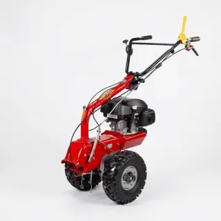 Мотоблок Eurosystems P 70 EVO + Ножова косачка + Навесна фреза + Ротационен снегорин/ 5 к.с.