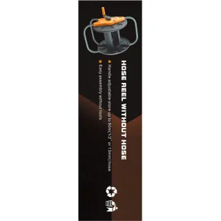 Макара за градински маркуч KraftDele KD2161/ до 60 м