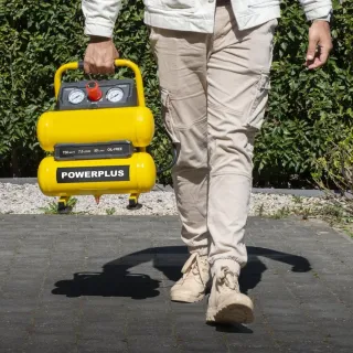 Компресор за въздух Power Plus POWX17235/ 750W/ 7.5 л Компресор за въздух Power Plus POWX17235/ 750W/ 7.5 л