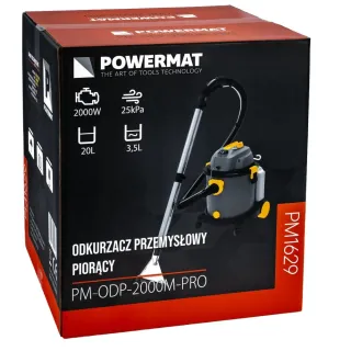 Мултифункционална перяща прахосмукачка Powermat PM-ODP-2000M-PRO/ 2kW/ 20л