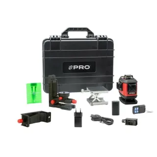Комплект лазерен нивелир PRO LK-4DG/ 30 м