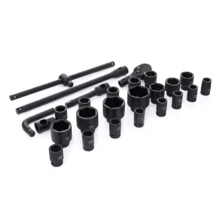 Комплект ударни вложки с тресчотка KraftDele KD11758/ 26 броя Комплект ударни вложки с тресчотка KraftDele KD11758/ 26 броя