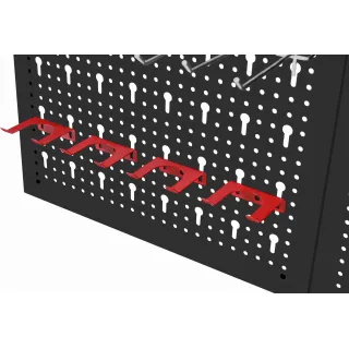 Метален перфориран панел за инструменти KraftDele KD11895/ 120x60 см