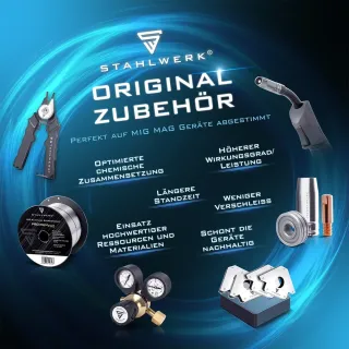 Заваръчна тел STAHLWERK MIG MAG CuSi3 5528/ 1.0 мм/ 1 кг 