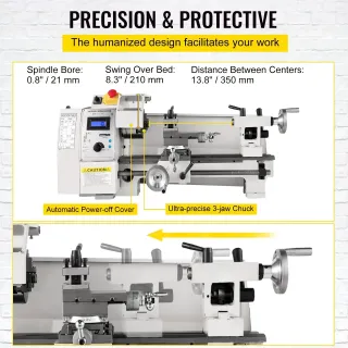 Струг за метал VEVOR JSMNCC8X140000001V2/ 600W