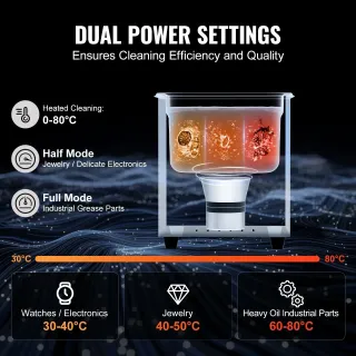 Ултразвукова почистваща вана VEVOR KZ-F2/ 60W