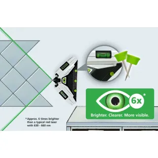 Линеен лазерен нивелир Laserliner SuperSquare-Laser 2G/ 40 м