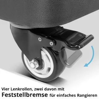 Комплект кутии за инструменти с платформа STAHLWERK 6968/ 3 бр.