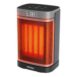 Керамичен отоплител KraftDele KD6520/ с дистанционно/дисплей/ термостат/ 1,5kW