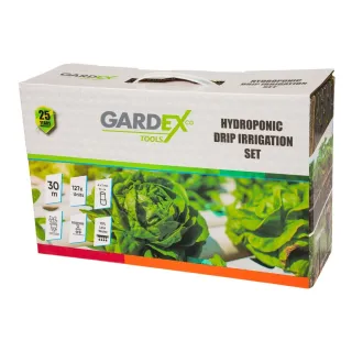 Комплект за капково напояване за хидропоника Gardex HARVEST/ 127 части