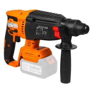 Комплект акумулаторни безчеткови машини Baukraft BK-AGCDRH3/ 18V/ 2x4Ah