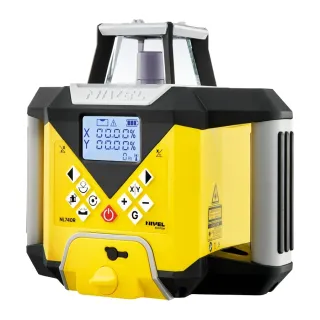 Ротационен лазер с лазерна рейка и статив Nivel System NL740R DIGITAL + LS-24 + SJJ1/ 700 м