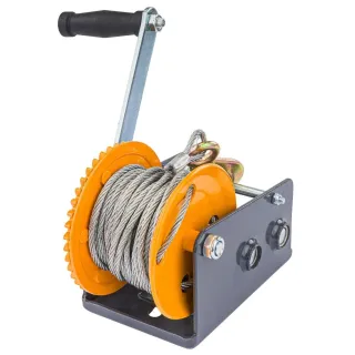 Ръчна лебедка POWERMAT PM-WRC-1133T/ 1133 кг/ 10 м Ръчна лебедка POWERMAT PM-WRC-1133T/ 1133 кг/ 10 м