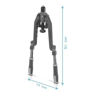Комплект клещи за нитове и нитове STAHLWERK 6499/ 85 части Комплект клещи за нитове и нитове STAHLWERK 6499/ 85 части