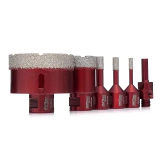 Комплект диамантени боркорони KraftDele KD11219/ 5 части