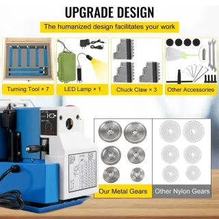 Струг за метал VEVOR SJ7X1455006188233V2/ 550W