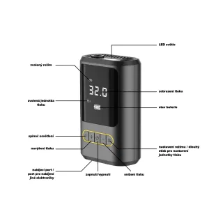 Акумулаторен компресор PROTECO 6242KA80/ 10.3 bar