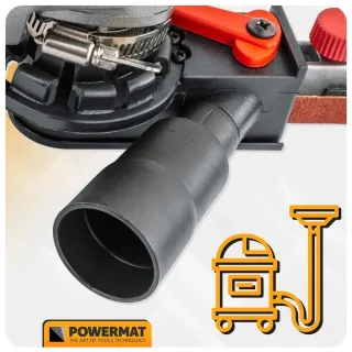 Приставка лентов шлайф Powermat PM-ASTDS-452T/ 452 × 15 мм