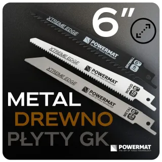 Многофункционален ръчен трион 3в1 Powermat PM-PRU-3W1T/ 310 мм