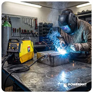 Инверторен заваръчен апарат MIG/MAG Powermat PM-PAS-220L/ 220A Инверторен заваръчен апарат MIG/MAG Powermat PM-PAS-220L/ 220A