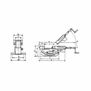 Накланящо се менгеме BERNARDO GS 100