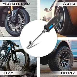 Дигитален манометър за гуми STAHLWERK 6611/ 250 psi Дигитален манометър за гуми STAHLWERK 6611/ 250 psi