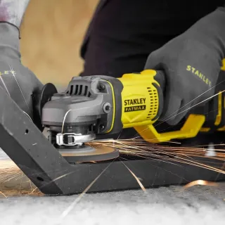 Акумулаторен ъглошлайф Stanley SFMCG400B/ 18V/ 125 мм Акумулаторен ъглошлайф Stanley SFMCG400B/ 18V/ 125 мм