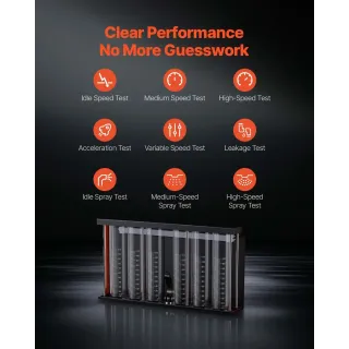 Тестер за почистване на горивни инжектори VEVOR VT180/ 70W