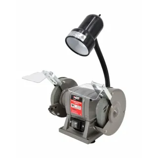 Двоен шмиргел с лампа AWTools AW05100/ 150W