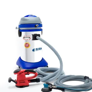 Индустриална прахосмукачка Elsea Vibra 125 Mclass VMDI125EA/ 1.4kW/ 37л