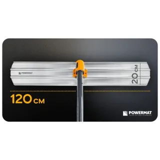 Алуминиев ръчен мастар Powermat PM-LDB-120T/ 5 м