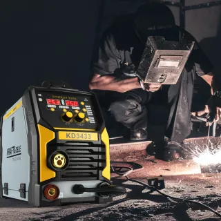 Инверторен заваръчен апарат KraftDele KD3433/ 255A Инверторен заваръчен апарат KraftDele KD3433/ 255A