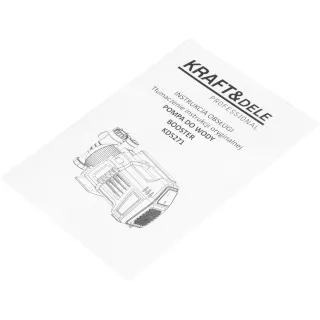 Градинска помпа KraftDele KD5271/ 1500W