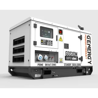 Авариен дизелов генератор Genergy GDS10M/ 10kVA/ 66 л