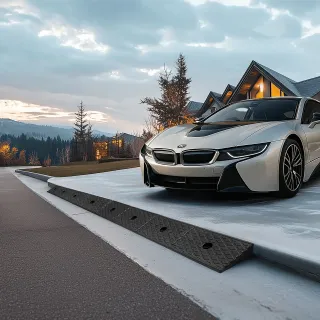 Гумена бордюрна рампа VEVOR 38659LG3 / 2бр./ 15т