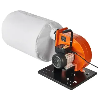 Мобилен прахоуловител за прах и стърготини VEVOR DC100M/ 750W/ 80 л
