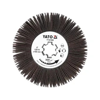 Ламелна шлайф ролка Yato YT-81958/ 120 мм Ламелна шлайф ролка Yato YT-81958/ 120 мм