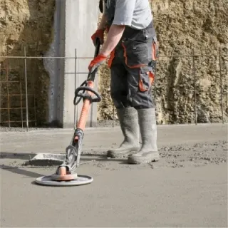 Телескопична машина за изглаждане на бетон и замазка Rokamat SKATE/ 1000W