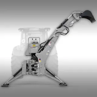 Заден товарач за багер Jansen BHM-225, 400 мм кофа